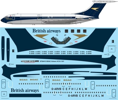 1:144 BOAC Vickers VC-10