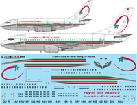 1:144 Royal Air Maroc Boeing 737-200 / -500