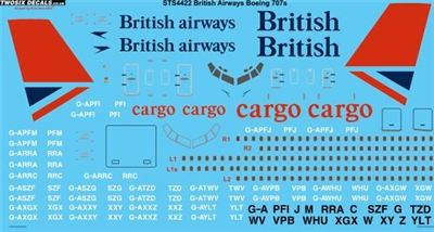 1:144 British Airways / Cargo Boeing 707-336C/-436