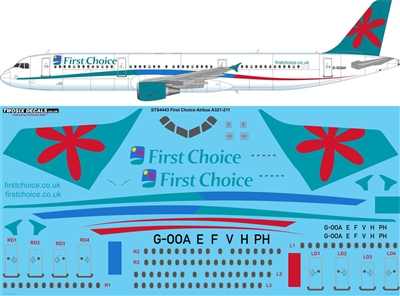 1:144 First Choice Airbus A.321