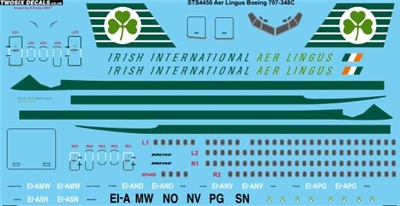 1:144 Aer Lingus Boeing 707-320C
