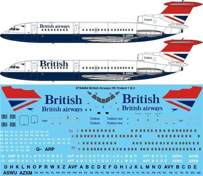 1:144 British Airways, British, HS.121 Trident 1C/2E