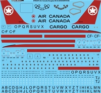 1:144 Air Canada Douglas DC-8-54/54F/61/63