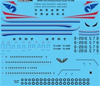 1:144 China Southwest Tupolev 154M