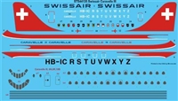 1:144 Swissair Se.210 Caravelle III