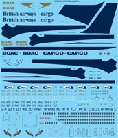 1:144 BOAC / BOAC Cargo / British Airways Boeing 707-336C / -436