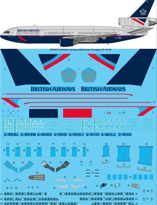 1:144 British Airways (Landor) McDD DC-10-30