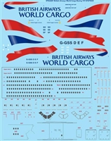 1:144 British Airways World Cargo Boeing 747-8F
