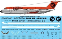 1:144 Cambrian Airways BAC 1-11-400