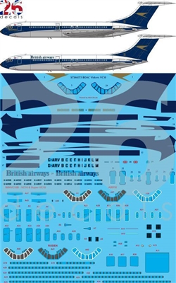 1:144 BOAC / British Airways Vickers VC-10