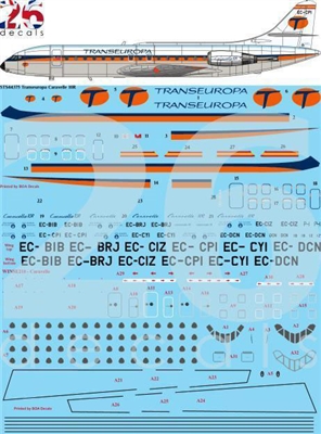 1:144 Trans Europa Se.210 Caravelle 10R