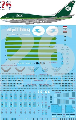 1:144 Iraqi Airways Boeing 747SP