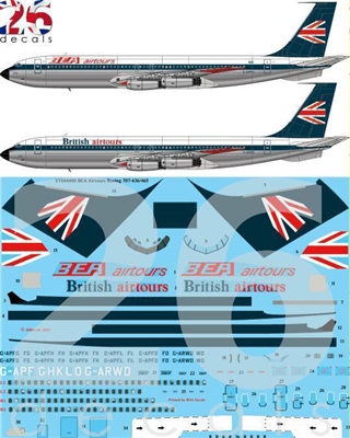 1:144 BEA Airtours Boeing 707-436