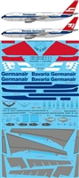 1:144 Germanair / Bavaria Germanair Airbus A.300B4