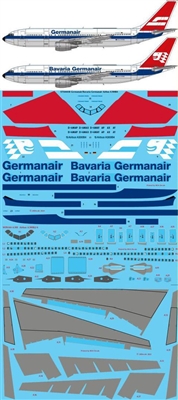 1:144 Germanair / Bavaria Germanair Airbus A.300B4