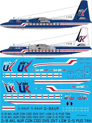 1:72 Air UK Fokker F.27