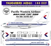 1:144 Pacific Western Boeing 737-200