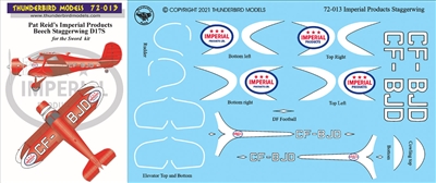 1:72 Pat Reid's Imperial Products Beech Staggerwing