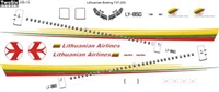 1:200 Lithuanian Boeing 737-200