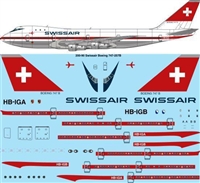 1:200 Swissair (delivery cs) Boeing 747-257B