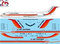 1:144 Air Europe Fokker 100