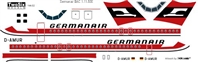 1:144 Germanair BAC 1-11-500