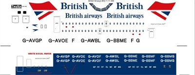 1:144 British Airways BAC 1-11-400