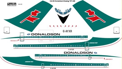 1:144 Donaldson International Boeing 707-320