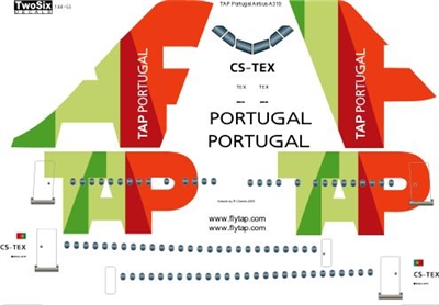 1:144 TAP Air Portugal Airbus A.310-300
