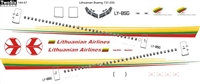 1:144 Lithuanian Boeing 737
