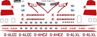 1:144 Cambrian Airways (later) Douglas DC-3