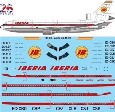 1:144 Iberia McDD DC-10-30
