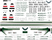 1:144 United Arab / Egyptair Dh.106 Comet 4