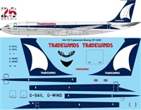 1:144 Tradewinds Boeing 707-320C