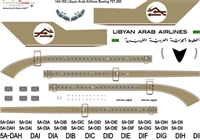 1:144 Libyan Arab Boeing 727-200