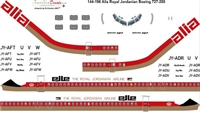 1:144 Royal Jordanian Boeing 727-200