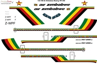 1:144 Air Zimbabwe Boeing 767-200