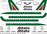 1:144 Alitalia Douglas DC-8-62