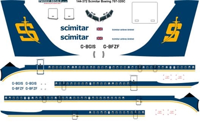1:144 Scimitar Boeing 707-320C