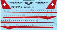 1:144 SATA Douglas DC-8-63