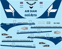 1:144 Air Siam Airbus A.300B2