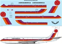 1:144 AeroAmerica (red/orange) Boeing 720