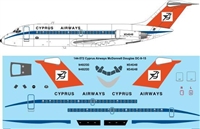 1:144 Cyprus Airways Douglas DC-9-15