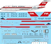1:144 Pan Adria Douglas DC-9-30