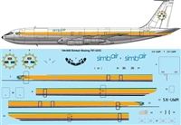 1:144 Simbair Boeing 707-320C