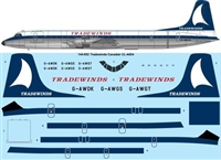 1:144 Tradewinds Canadair CL.44D-4