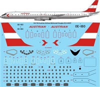 1:144 Austrian Airways Douglas DC-8-63CF