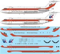 1:144 British Island Airways / Air UK BAC 1-11-400