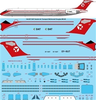 1:144 Danish Air Transport McDD MD80