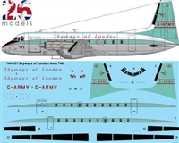 1:144 Skyways of London HS.748 Srs 2 (Authentic Airliners kit)